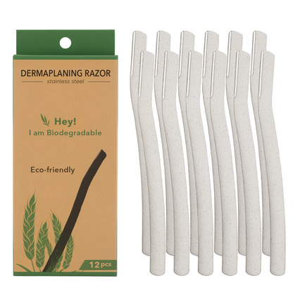 12pcs Biodegradable Dermaplaner