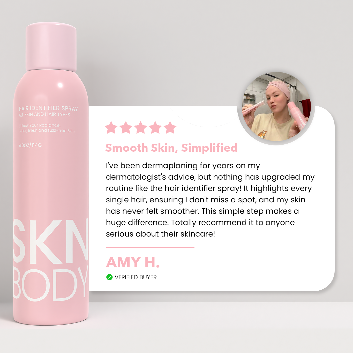 Sknbody™ - Hair Identifier Spray